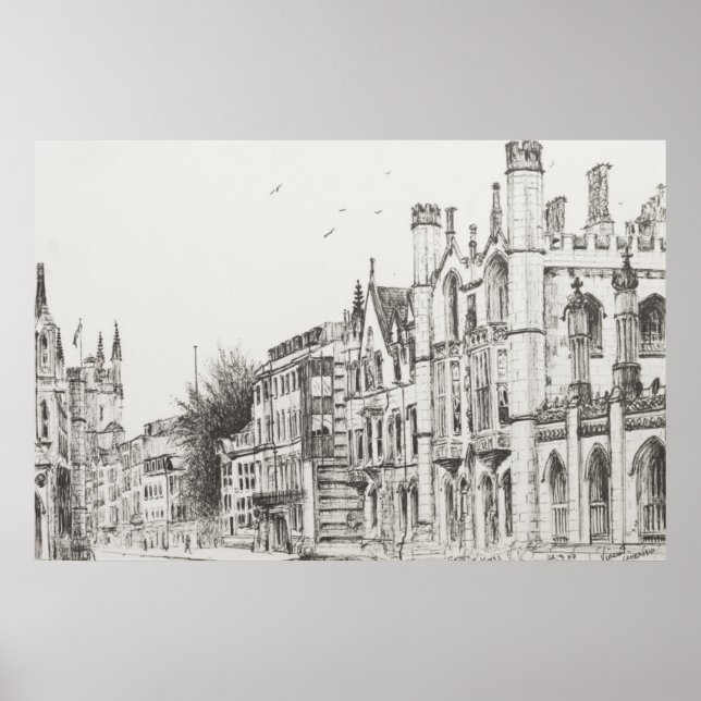 Kings College Cambridge 2007 Poster (Front)