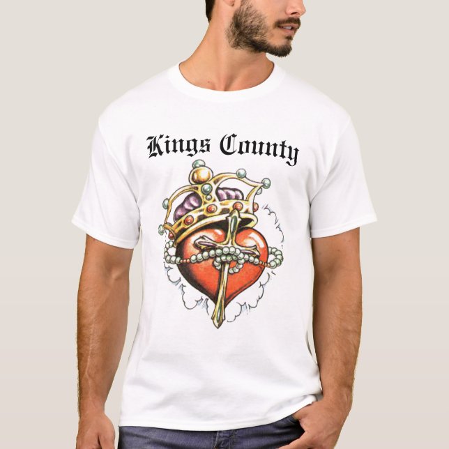 Kings County Heart T-Shirt (Front)