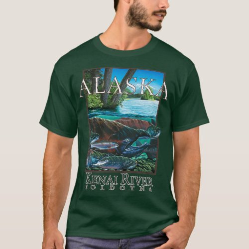 KINGS COURT KENAI RIVER ALASKA T_Shirt