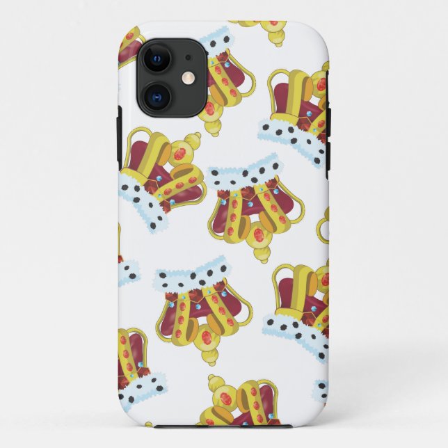 Kings Crown Case-Mate iPhone Case (Back)