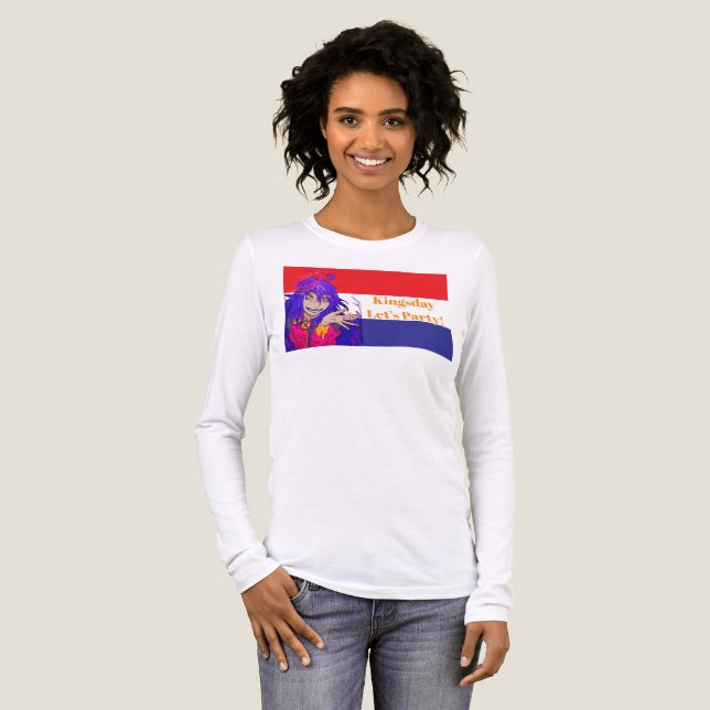 King's Day anime Tri-Blend Shirt (Front Full)