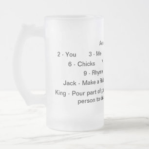 Kings Drinking Game Mug