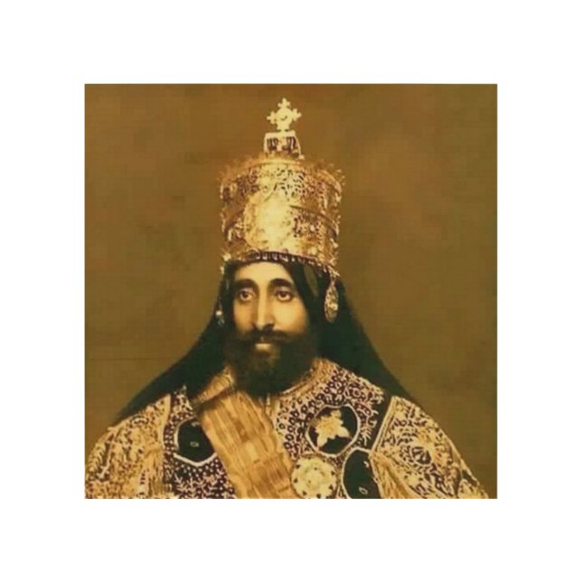 KINGS HAILE SELASSIE I CANVAS PRINT (Front)