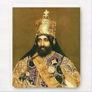 KINGS HAILE SELASSIE I CANVAS PRINT MOUSE PAD