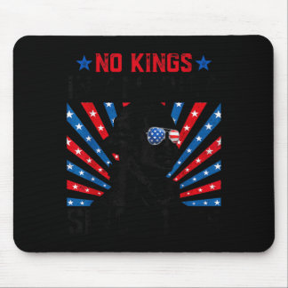 Kings in America Since 1776 Distressed USA Flag Mouse Pad