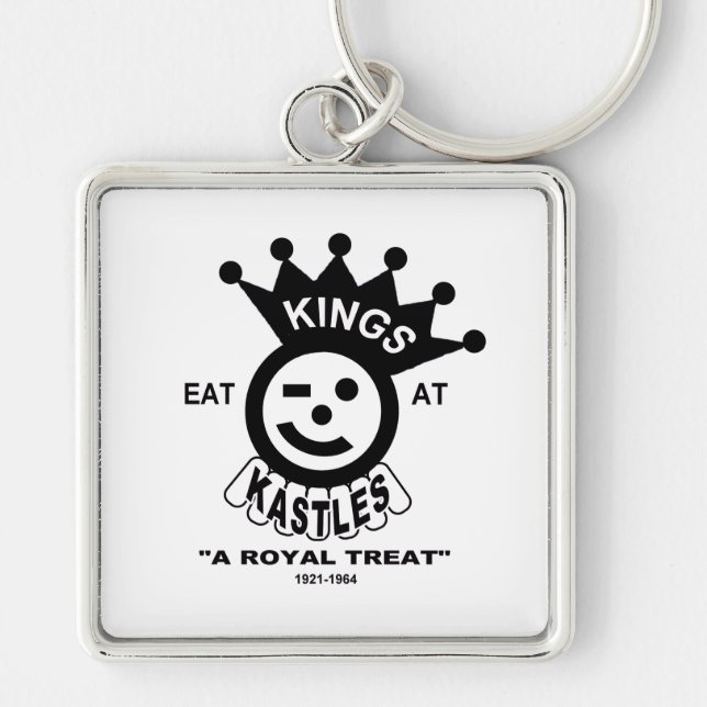 Kings Kastle Hamburgers, Chicago, IL Keychain (Front)