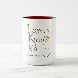 King's Kid Two-Tone Coffee Mug