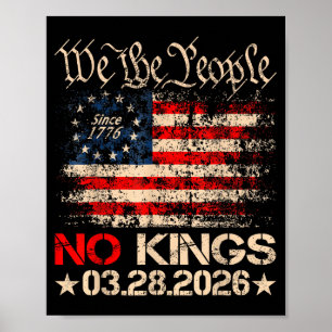 Kings march 28 2026 kings day vintage funny menKin Poster