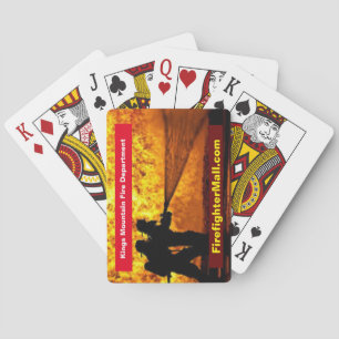 Kings Mountain Fire Department Playing Cards
