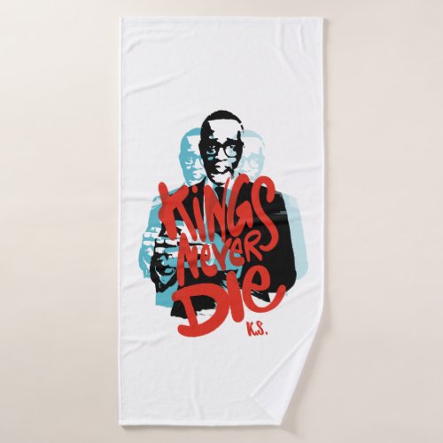 Kings never die tribute to Kevin Samuels Bath Towel Set