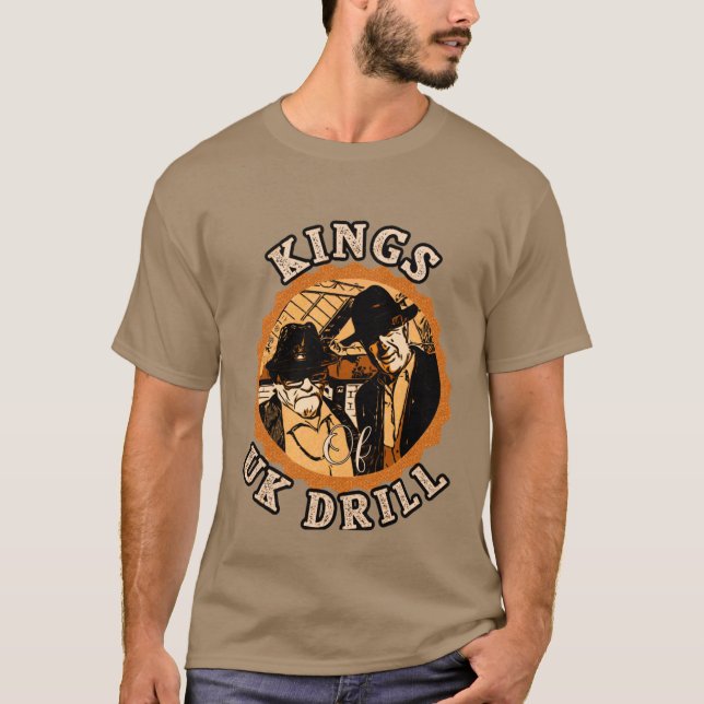 Kings of UK Drill Pete and Bas v2 T-Shirt (Front)