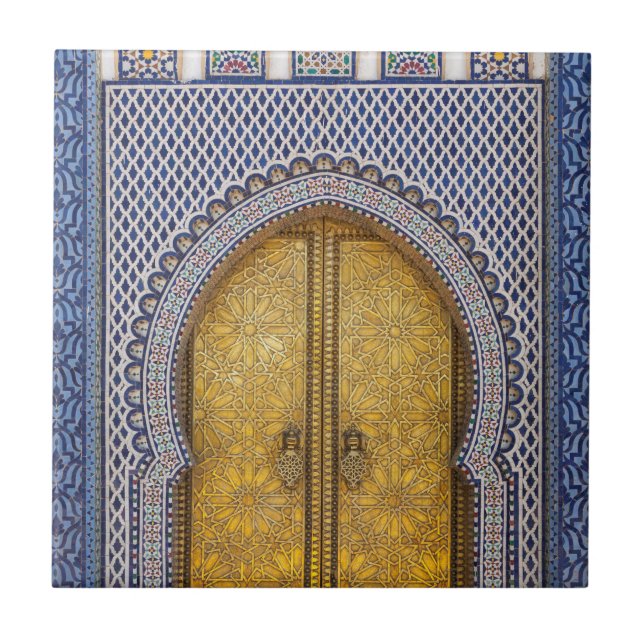 King'S Palace Ornate Doors Ceramic Tile (Front)