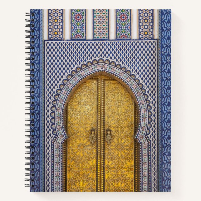 King'S Palace Ornate Doors Notebook (Front)
