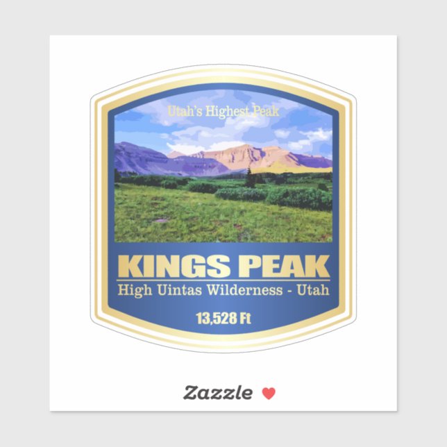 Kings Peak (PF) Sticker (Sheet)