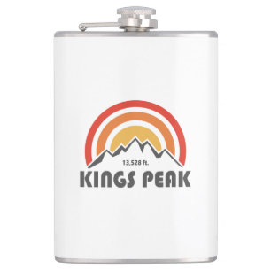 Kings Peak, Utah Flask