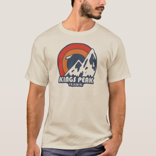 Kings Peak Utah Sun Eagle T_Shirt