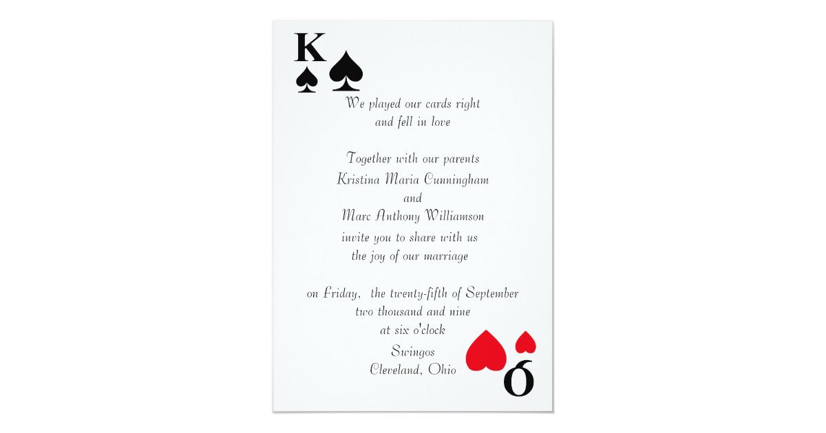 Kings And Queens Wedding Invitation 2 2725