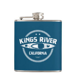 Kings River California Kayaking Flask