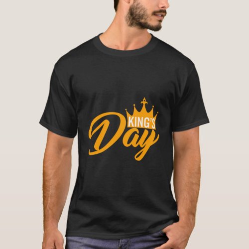 Kingsday Orange Amsterdam Koningsdag Kings Day Net T_Shirt