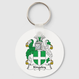 Kingsley Family Crest Keychain