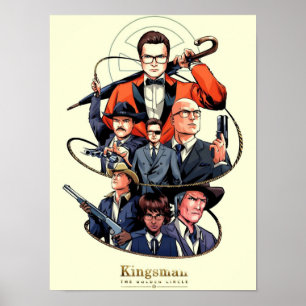 Kingsman The Golden Circle movie Poster