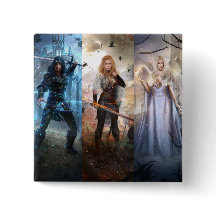 Kingsmen Chronicles Trilogy Fantasy Art Button Pin