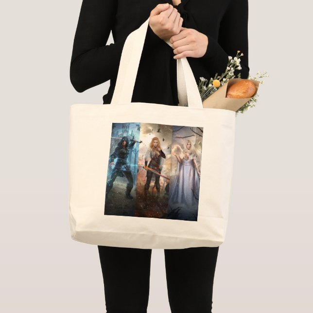 Kingsmen Chronicles Trilogy Fantasy Art Tote Bag (Front (Product))
