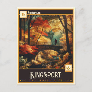 Kingsport, Tennessee Vintage Postcard