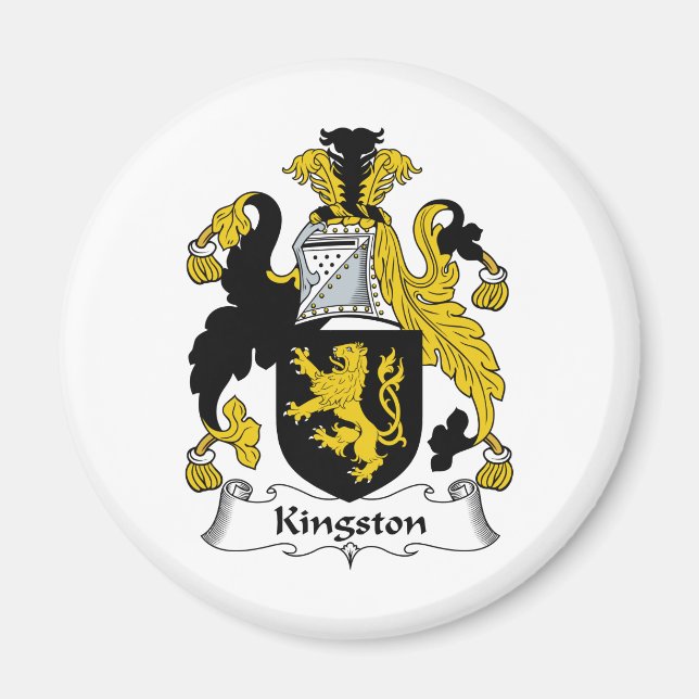 Kingston Family Crest Magnet (Front)