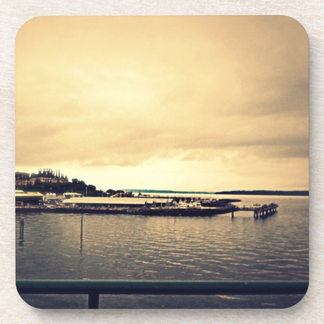 Kingston Ferry View Drink Coaster (Front)