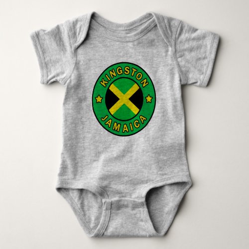 Kingston Jamaica Baby Bodysuit