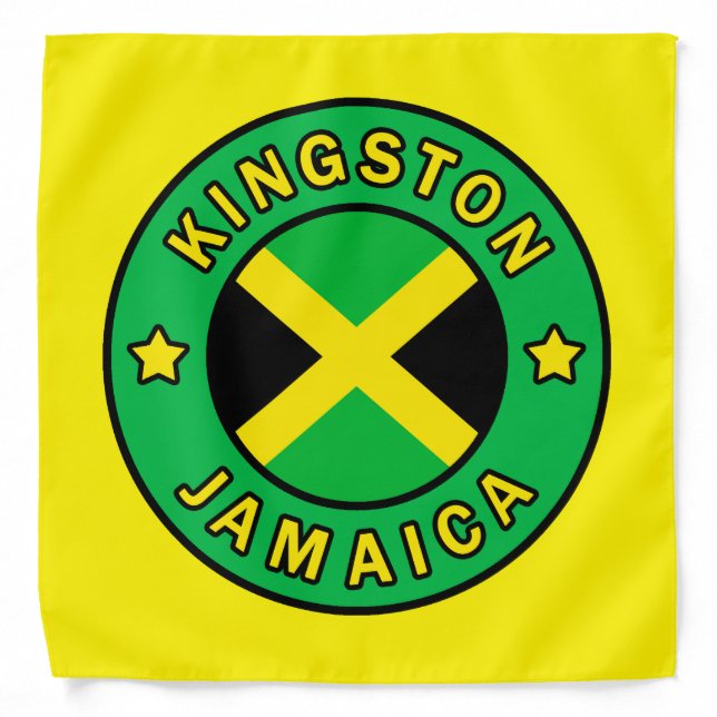 Kingston Jamaica Bandana (Front)