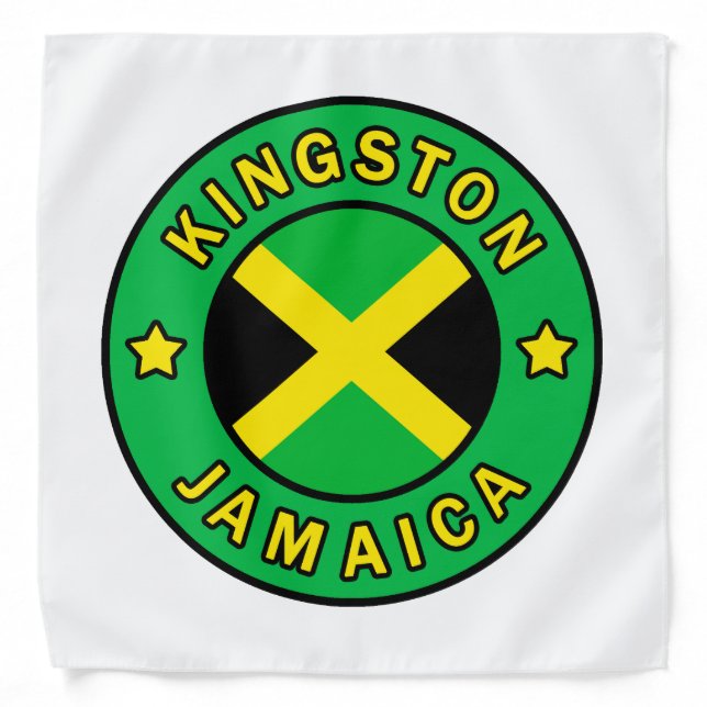 Kingston Jamaica Bandana (Front)