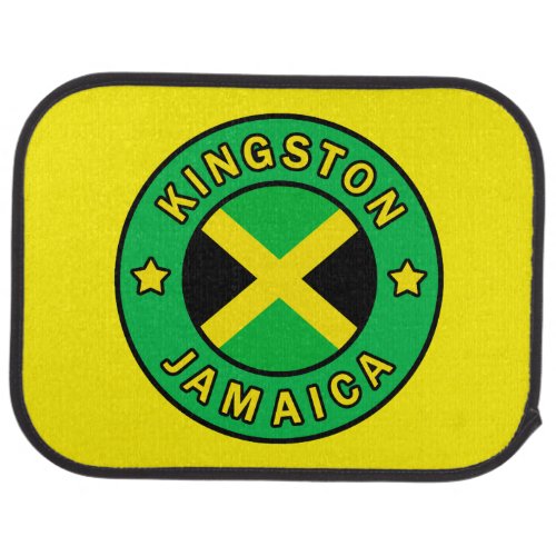 Kingston Jamaica Car Floor Mat