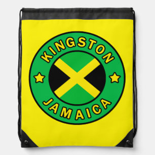 Kingston Jamaica Drawstring Bag