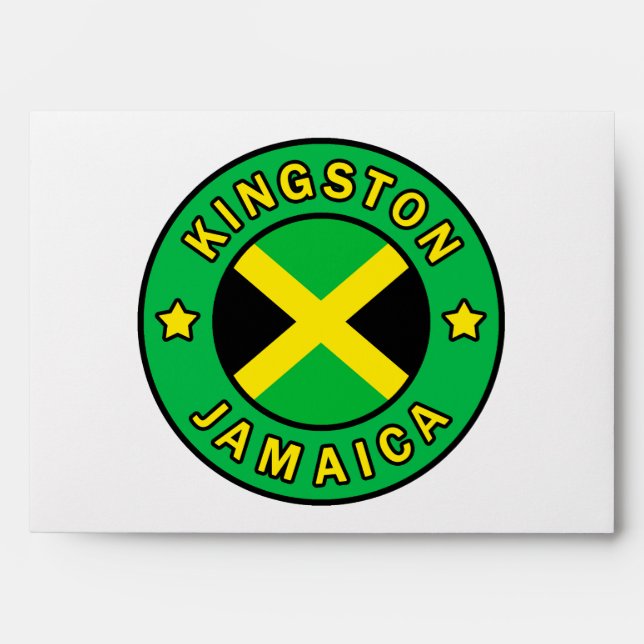 Kingston Jamaica Envelope (Front)