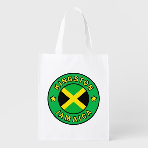 Kingston Jamaica Grocery Bag