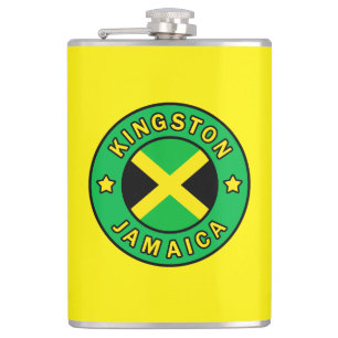 Kingston Jamaica Hip Flask