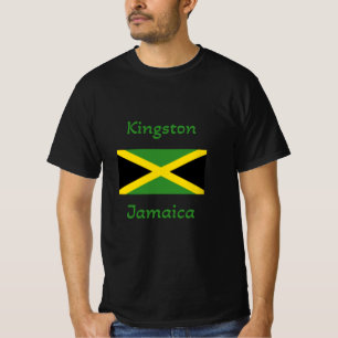 Kingston Jamaica – Jamaican Flag T-Shirt