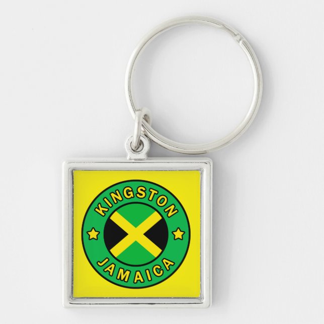 Kingston Jamaica Keychain (Front)