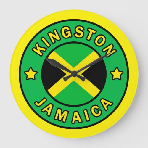 Kingston Jamaica Large Clock