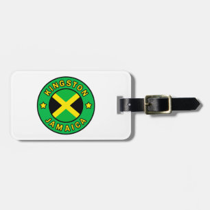 Kingston Jamaica Luggage Tag