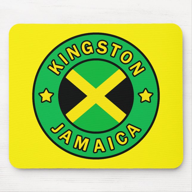 Kingston Jamaica Mouse Pad (Front)