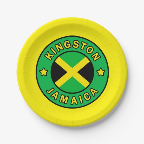 Kingston Jamaica Paper Plates
