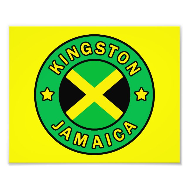 Kingston Jamaica Photo Print (Front)