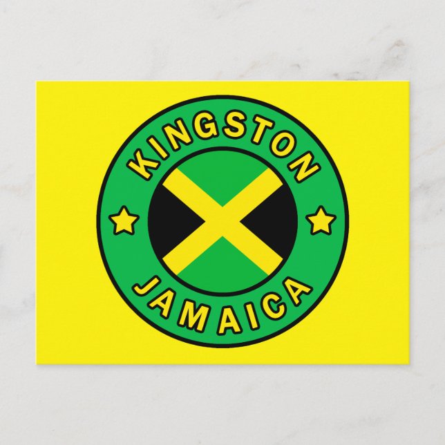 Kingston Jamaica Postcard (Front)