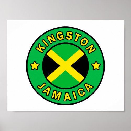 Kingston Jamaica Poster