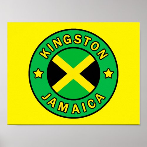 Kingston Jamaica Poster