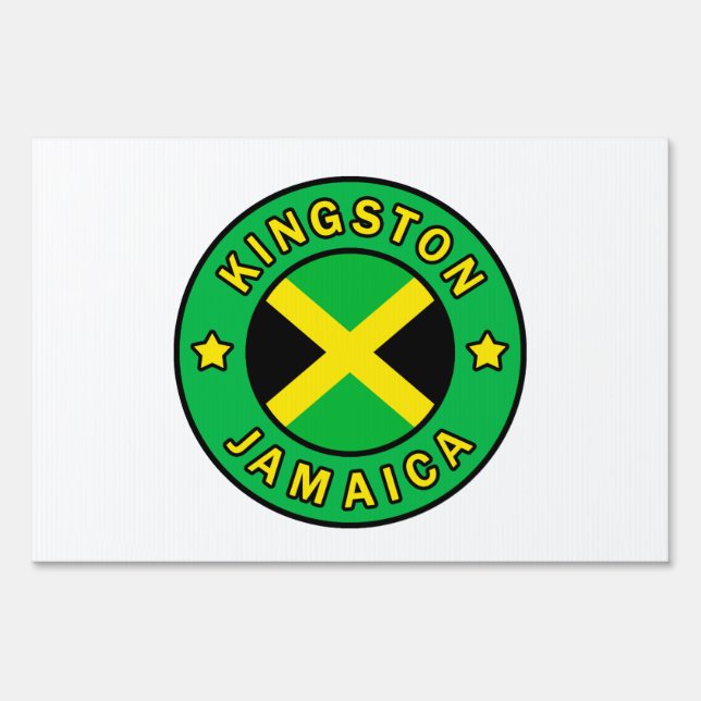 Kingston Jamaica Sign (Front)