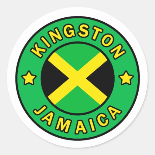Kingston Jamaica sticker